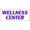 Signmission WELLNESS CENTER BANNER SIGN chiropractic chiropractor fitness center B-96 Wellness Center - alternate 1